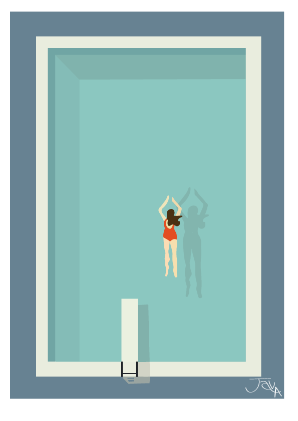 illustration swimming pool