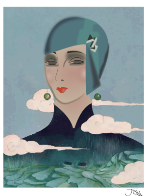 femme mer
