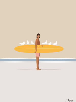 homme surf